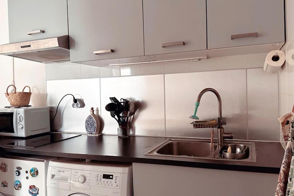 Studio Cozy Pour 2 Personnes Paris Bercy Daire Dış mekan fotoğraf